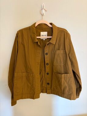 Madewell Golden Brown Utility Chore Jacket